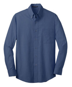Alternative view of Port Authority® Tall Crosshatch Easy Care Shirt