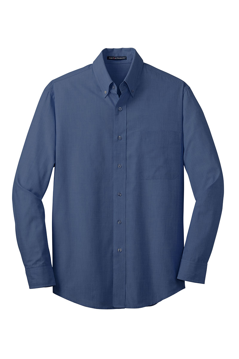 Port Authority® Tall Crosshatch Easy Care Shirt - Image 2