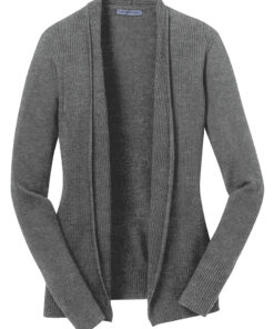 Alternative view of Port Authority® Women’s Easy Care Open-Front Cardigan Sweater