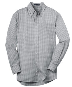 Alternative view of Port Authority® Plaid Pattern Easy Care Shirt
