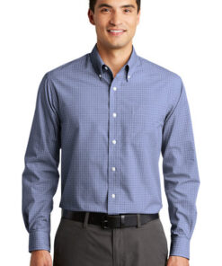 Port Authority® Plaid Pattern Easy Care Shirt