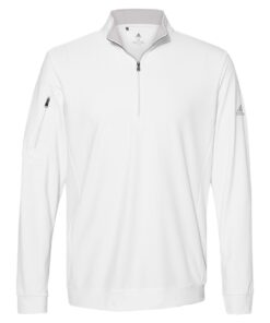 Alternative view of Adidas - Performance Textured Quarter-Zip Pullover