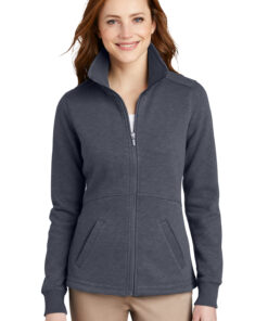 Port Authority® Ladies Slub Fleece Full-Zip Jacket