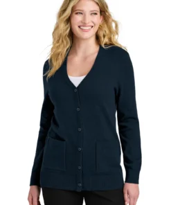 Port Authority® Women’s Easy Care Button-Up Cardigan Sweater